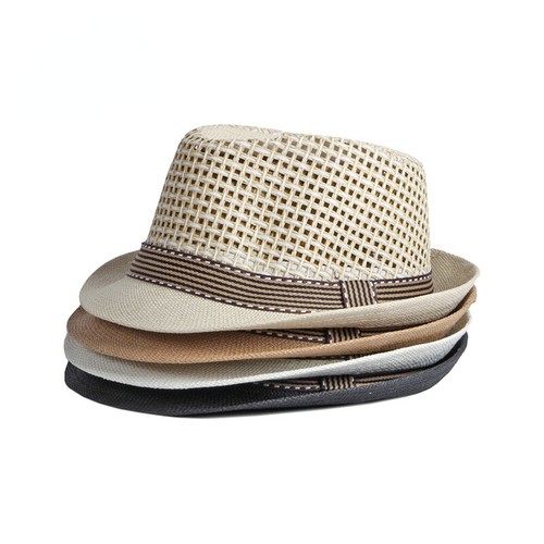 Unisex strohhut trilby fedora - strohhut,