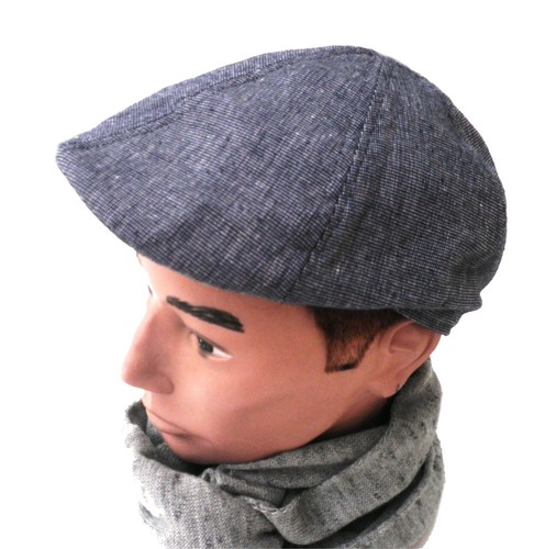 Herren schiebermütze flatcap - ,